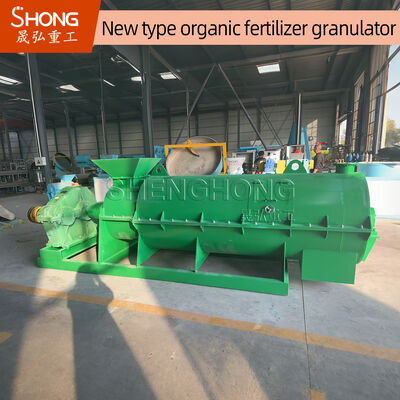 Granulateur d'engrais pour dents de remuer d'une capacité de 1-2 t/h et d'un taux de formation > 98% pour la fabrication de granulés organiques