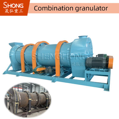 Machine automatique de granulation de fumier de volaille avec une capacité de 5-15 t/h et économie d'énergie pour la production d'engrais organiques