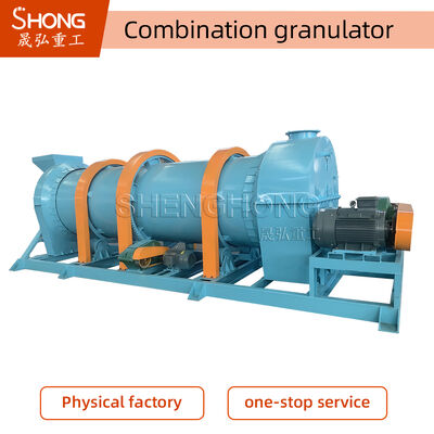 Machine d'engrais pour engrais de porc de 5 à 20 t/h, certifiée ISO BV SGS pour un taux de 97% de produit fini