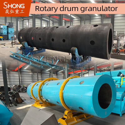 Granulateur rotatif professionnel en acier au carbone/acier inoxydable 11,5 tr/min 5-8 t/h Machine de granulation d'engrais