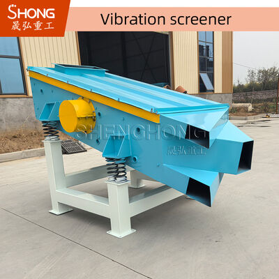 Équipement de criblage vibrant en acier au carbone avec une taille de granulés de 2 à 10 mm et une capacité de 1 à 10 tonnes par heure pour la production d'engrais organiques
