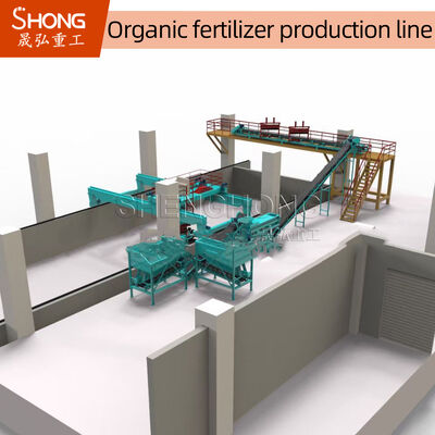 Système de granulation humide de granulateur combiné avec dents d'agitation en acier au manganèse pour granulés en forme de boule à faible consommation d'énergie dans la chaîne de production d'engrais organiques