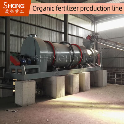 20 tonnes/heure ligne de production d'engrais organiques avec fermentation et granulation pour la production agricole