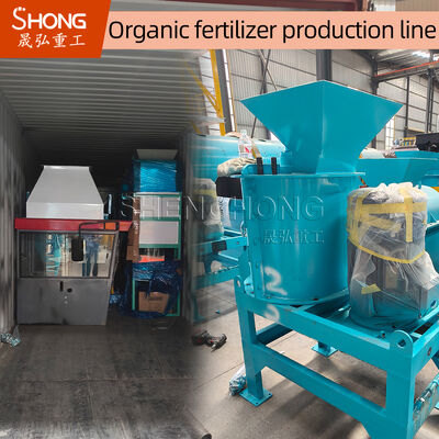 Ligne de production d'engrais organiques avec une capacité annuelle de 1 à 20 000 tonnes et une humidité inférieure à 10% en utilisant la technologie de moulage en une étape