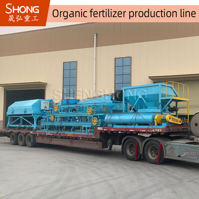 Machine d'engrais pour déchets alimentaires à structure compacte avec un taux de granulation > 85% et une grande adaptabilité des matières premières