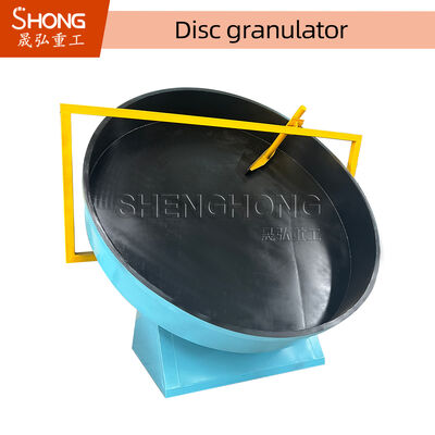 Pelletiseur à disque de granulateur d'engrais organique de granulés de 5 mm avec une tension de 380 V et une humidité d'alimentation de 20 % à 40 %