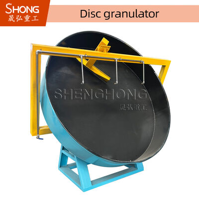 Granulateur à disque en acier au carbone à structure simple pour granulés d'engrais en forme de boule