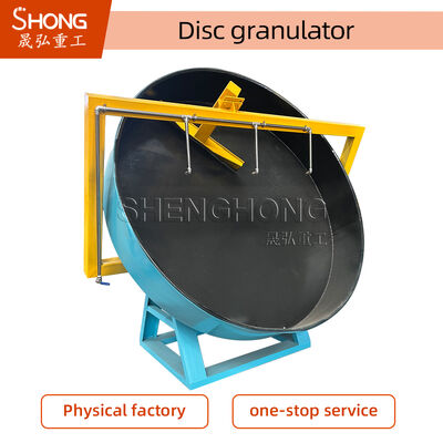 Ligne de production de granulateur d'engrais bio avec disques pour 1 à 20 mille tonnes par an et moins de 10% d'humidité à 380V ou sur demande
