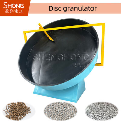 Granulateur à disque Granulateur à casserole pour engrais organique à granules de 3-5 mm Voltage 380V et taux de formation > 98%