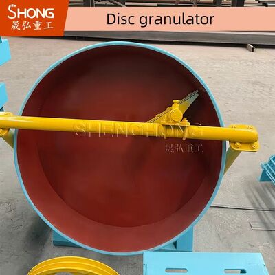 Machine de granulation d'engrais organique à disque, avec taux de granulation de 93%, trois ports de décharge et 380V 50Hz