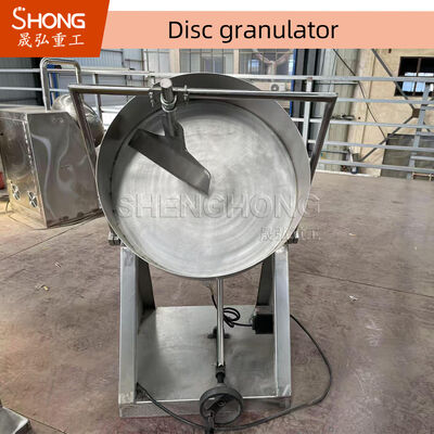 Taux de granulation de 93% Pelletizer à disque 380V pour 20% à 40% d'humidité d'alimentation Engrais organique et production de boules de boue