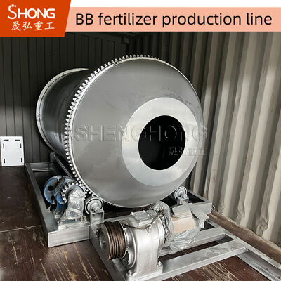 Chaîne de production automatique d'engrais BB de mélange en vrac 8-15t/H avec 12 mois de garantie