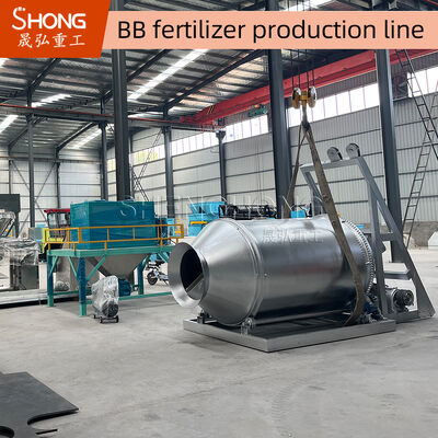 Chaîne de production ovale de mélangeur d'engrais de BB de forme machines assorties