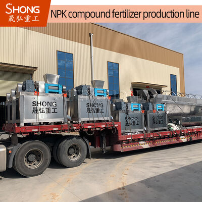 Ligne de production d'engrais NPK à tension de demande série SDZ de 8 à 10 tonnes/h pour la granulation d'engrais composés