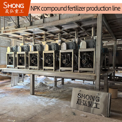 Chaîne de production d'engrais composé d'urée contrôlée par PLC pour usine de fabrication de granulés de 2 mm