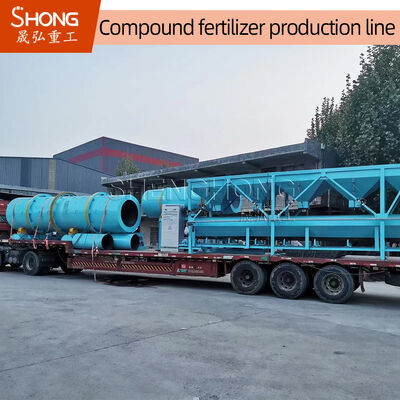 Ligne de production d'engrais NPK personnalisée avec une taille de granulés de 2 à 4 mm et une teneur totale en nutriments ≥ 90 % pour une fabrication efficace d'engrais