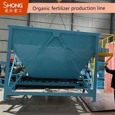 Ligne de production d'engrais organiques de 15 kW pour 1 à 20 000 tonnes par an avec une humidité inférieure à 10%