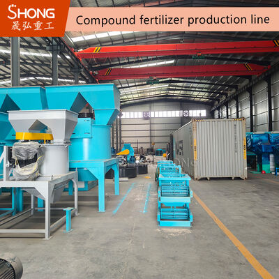 Ligne de production d'engrais composés NPK OEM personnalisée avec configuration flexible et capacité de 1 à 50 T/H