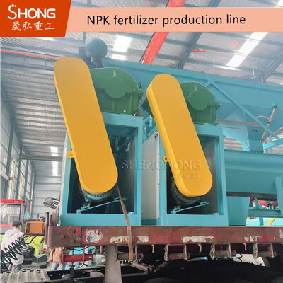 Ligne de production d'engrais composés NPK à économie d'énergie avec une large adaptabilité des matières premières et un taux de granulation élevé