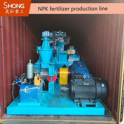 Ligne de production d'engrais NPK par extrusion à rouleaux personnalisée avec configuration de capacité de tension flexible et plage de capacité de 1 à 20 T/H