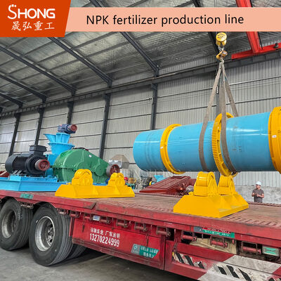 Ligne de granulation d'engrais composés sans séchage et économe en énergie pour l'engrais NPK