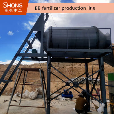 Granulateur d'engrais personnalisable de 1 à 10 t/h avec une puissance de 15 à 30 kW pour la ligne de production d'engrais BB