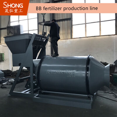 Mélangeur d'engrais à disque économe en énergie avec mélange doux pour une distribution uniforme des nutriments dans la production d'engrais BB