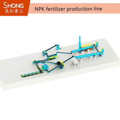 Granulateur d'extrusion à double rouleau résistant à l'abrasion pour usine d'engrais NPK
