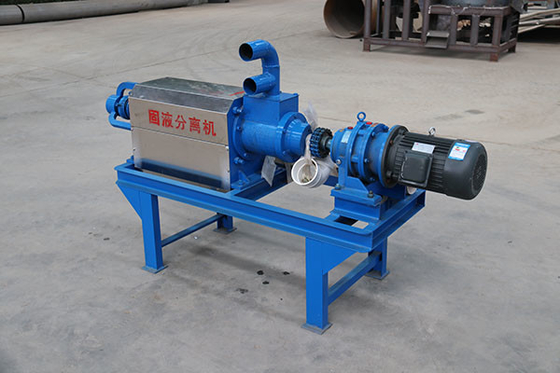 Séparateur de asséchage de solide-liquide de machine d'engrais de vache à fonctionnement continu